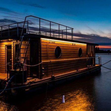Hausboot Fjord Polaris Mit Biosauna In Barth Eksteriør billede