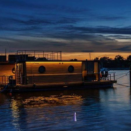 Hausboot Fjord Polaris Mit Biosauna In Barth Eksteriør billede